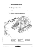 Liebherr R317 Litronic Excavator Operators manual serial 57182