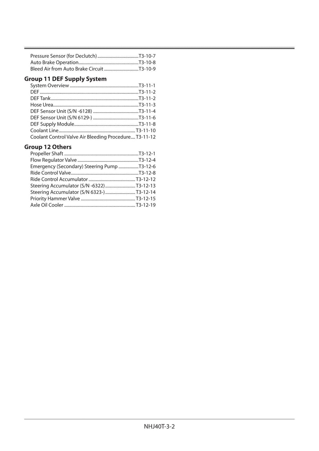 Hitachi ZW370-6 Wheel Loader Technical Manual Operational Principle