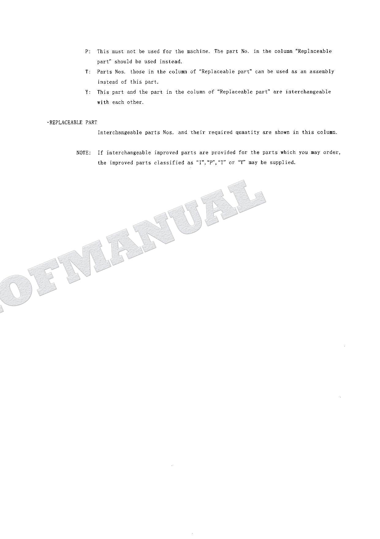 HITACHI EX80U Equipment Component Excavator Parts Catalog Manual