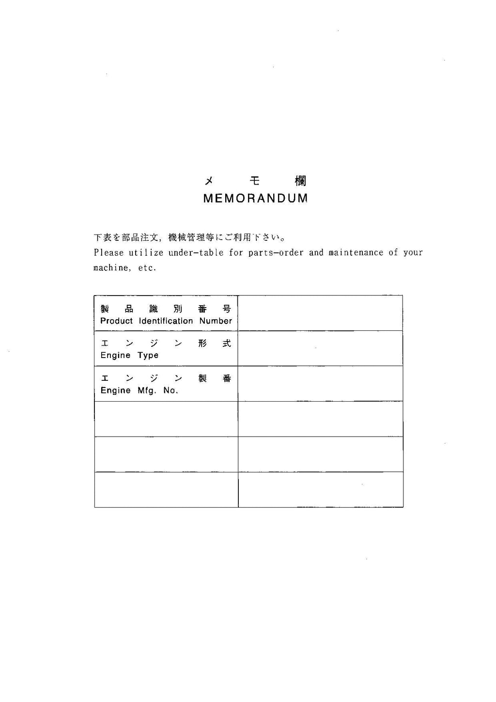 Hitachi LX70-5 Wheel Loader Equip Component Parts Catalog Manual SN 005101-up