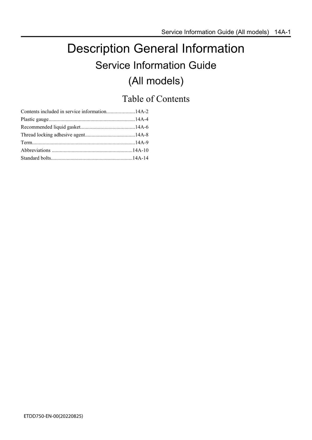 Hitachi 6HK1 V STAGE V Operat Troubleshoot Engine Service Manual Schemes ETDD750