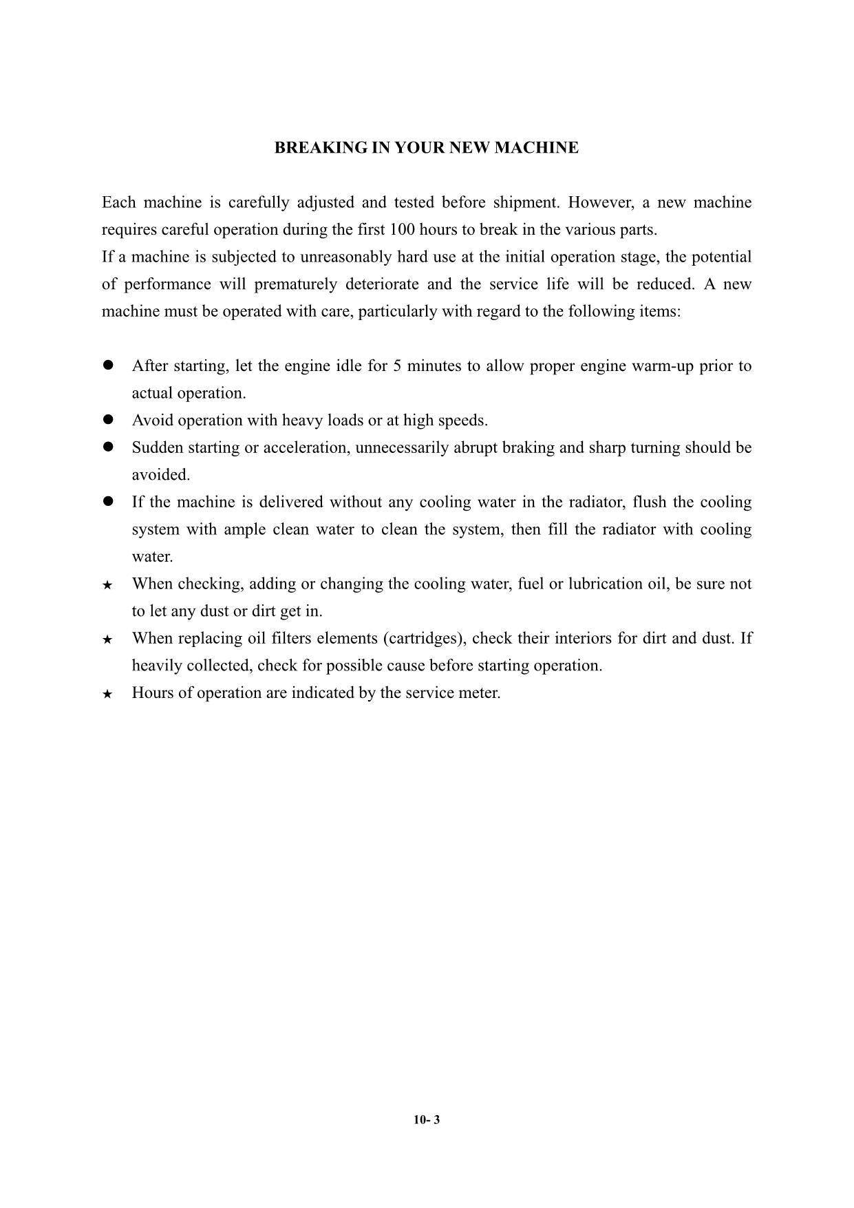 Hyundai HG220 MOTOR GRADER Operators Maintenance Manual