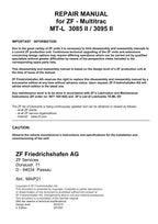 Hitachi Axle Wheel Loader Workshop Manual