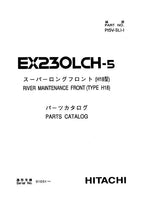 Manual del catálogo de piezas de la excavadora Hitachi EX230LC-5 P15VSL11