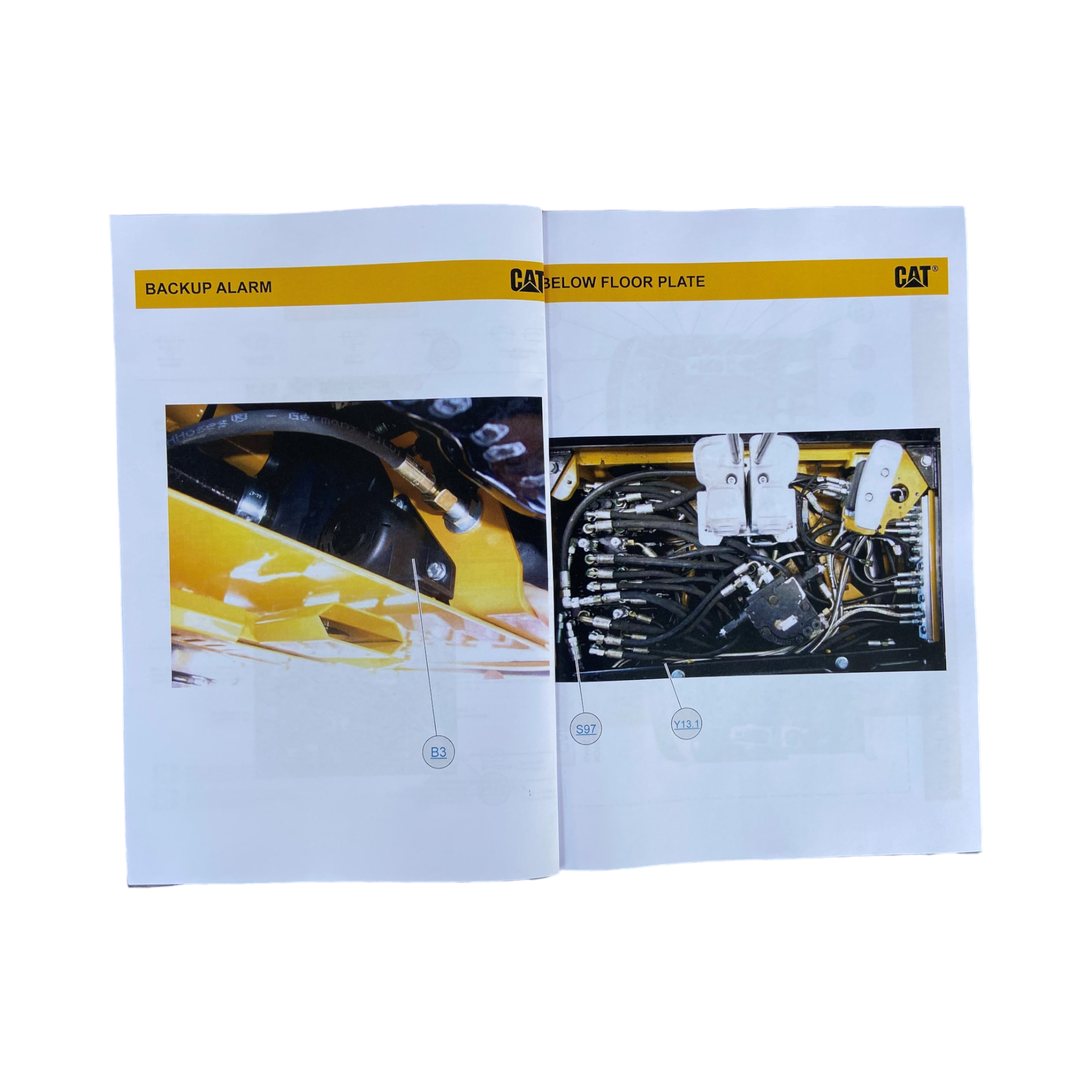 Manual de servicio del esquema hidráulico del cargador Caterpillar 257B3 259B3 UENR3952
