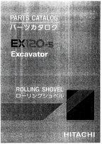 HITACHI EX120-5 Rolling Shovel Excavator Parts Catalog Manual