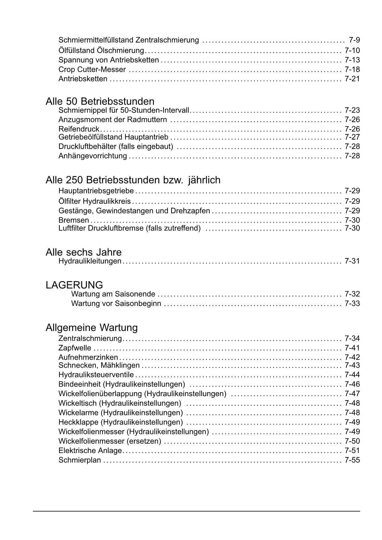 New Holland Roll Baler 125 Combi Rundballenpresse Betriebsanleitung Ab 4946