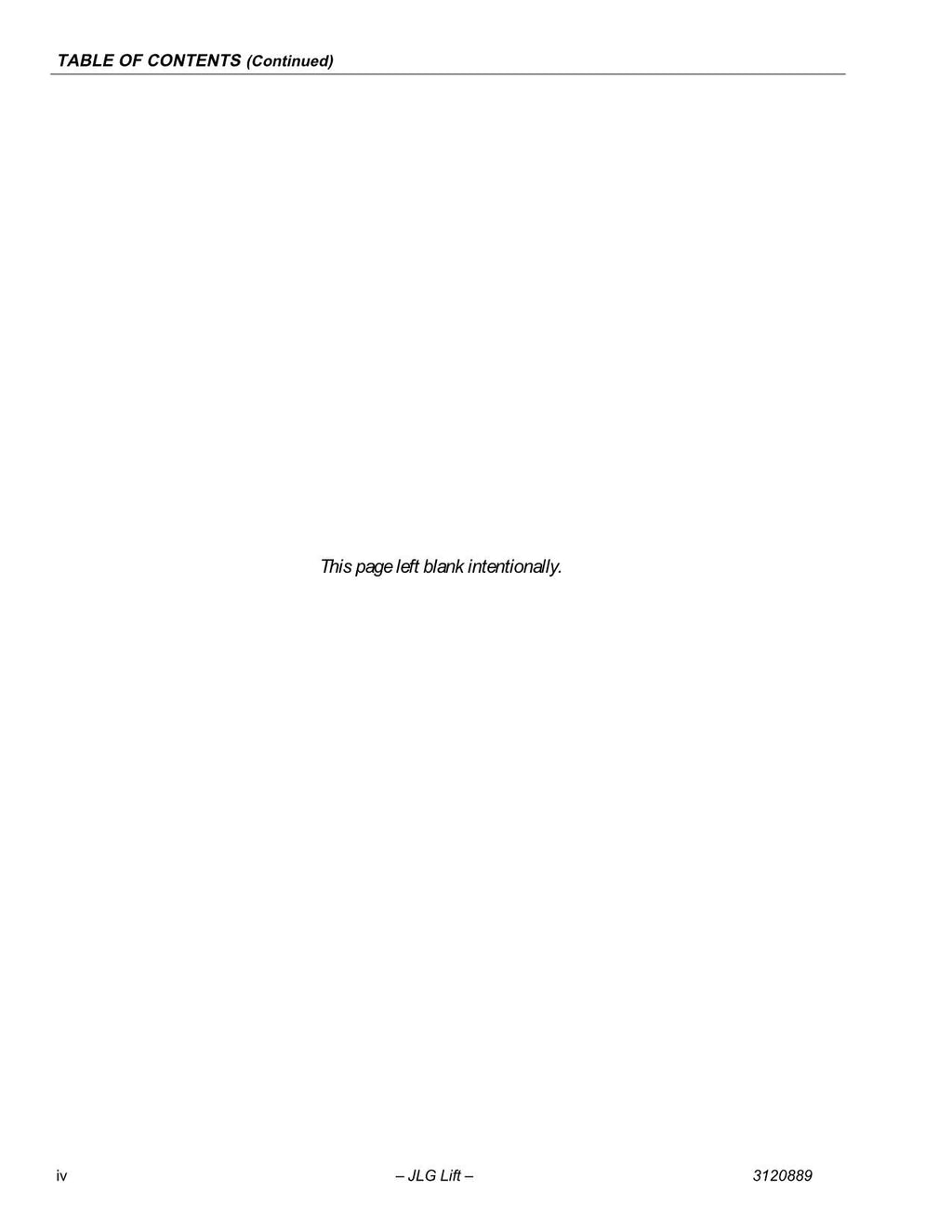 Manual del operador de mantenimiento de plataformas elevadoras JLG 100HX 100HX+10 110HX 3120889