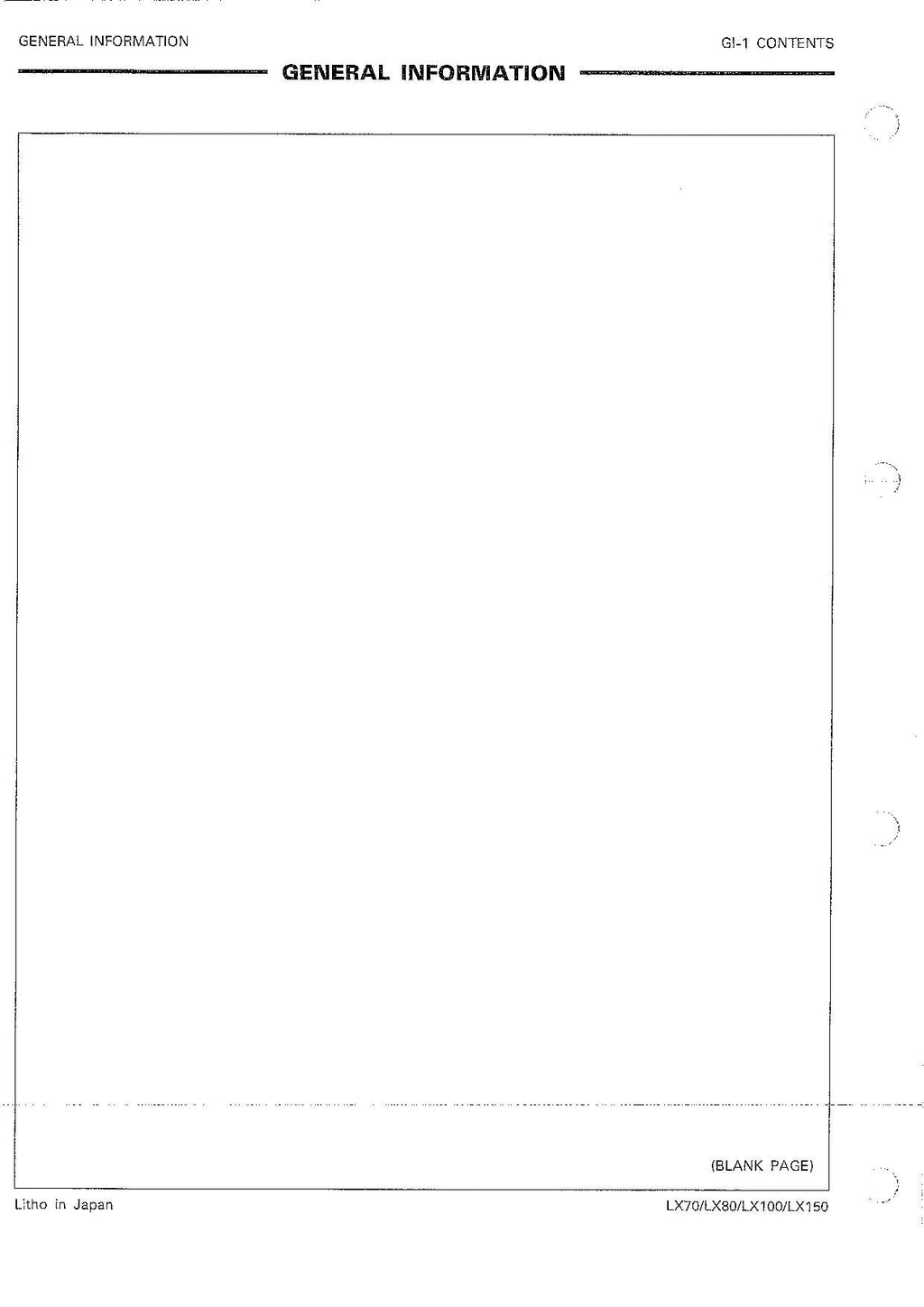 Hitachi LX70 LX80 Wheel Loader Service Manual