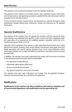 Manual del operador de mantenimiento y operación del manipulador telescópico JLG G15-44A