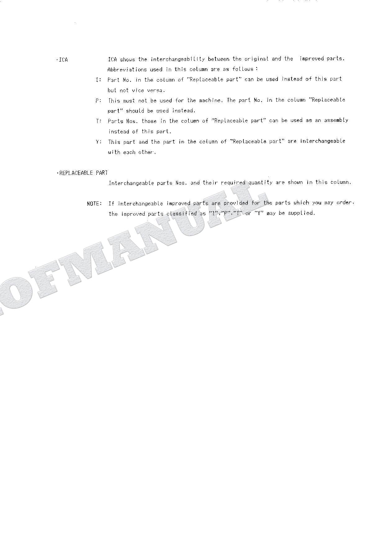 HITACHI UH025-7 Excavator Parts Catalog Manual SN 3001-