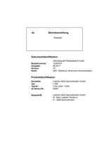 Liebherr L556 Radlader Betriebsanleitung ser 35057 USA CAN