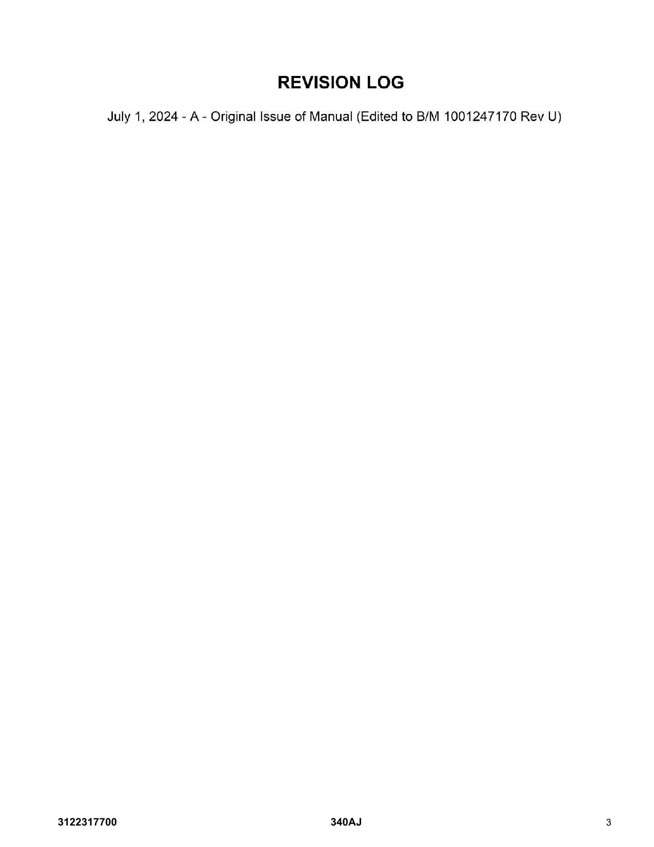 Manual del catálogo de piezas del elevador de pluma JLG 340AJ