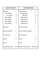 TOUCAN P20 Vertical Lift Parts Catalog Manual Multi language