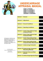 HITACHI EX60-3-EX3500-3 Excavator Undercarriage Maintenance Manual