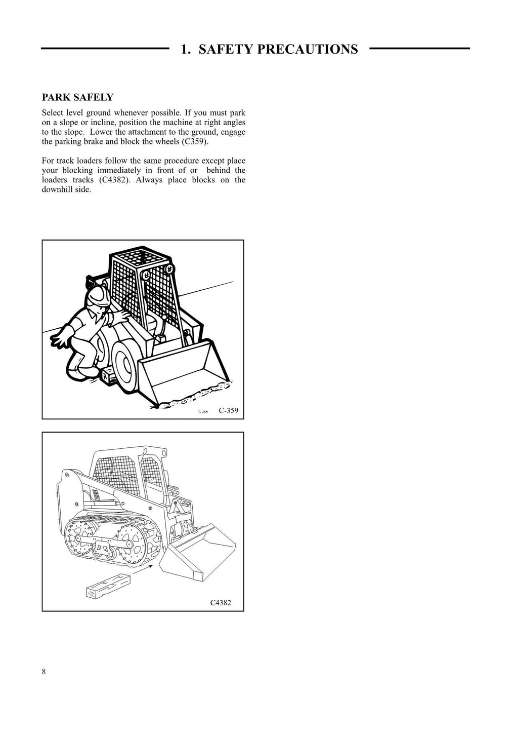 Hyundai HSL1500T SKID STEER LOADER Operators Maintenance Manual