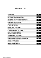 HITACHI 1KD Stage V Exhaust Emission Standard Engine Technical Service Manual