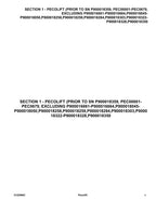 JLG POWER TOWER PECOLIFT Vertical Mast Parts Catalog Manual