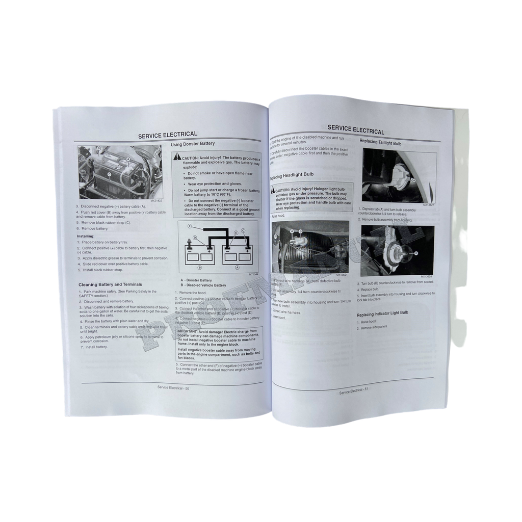 MANUAL DEL OPERADOR DEL TRACTOR JOHN DEERE X495 X595