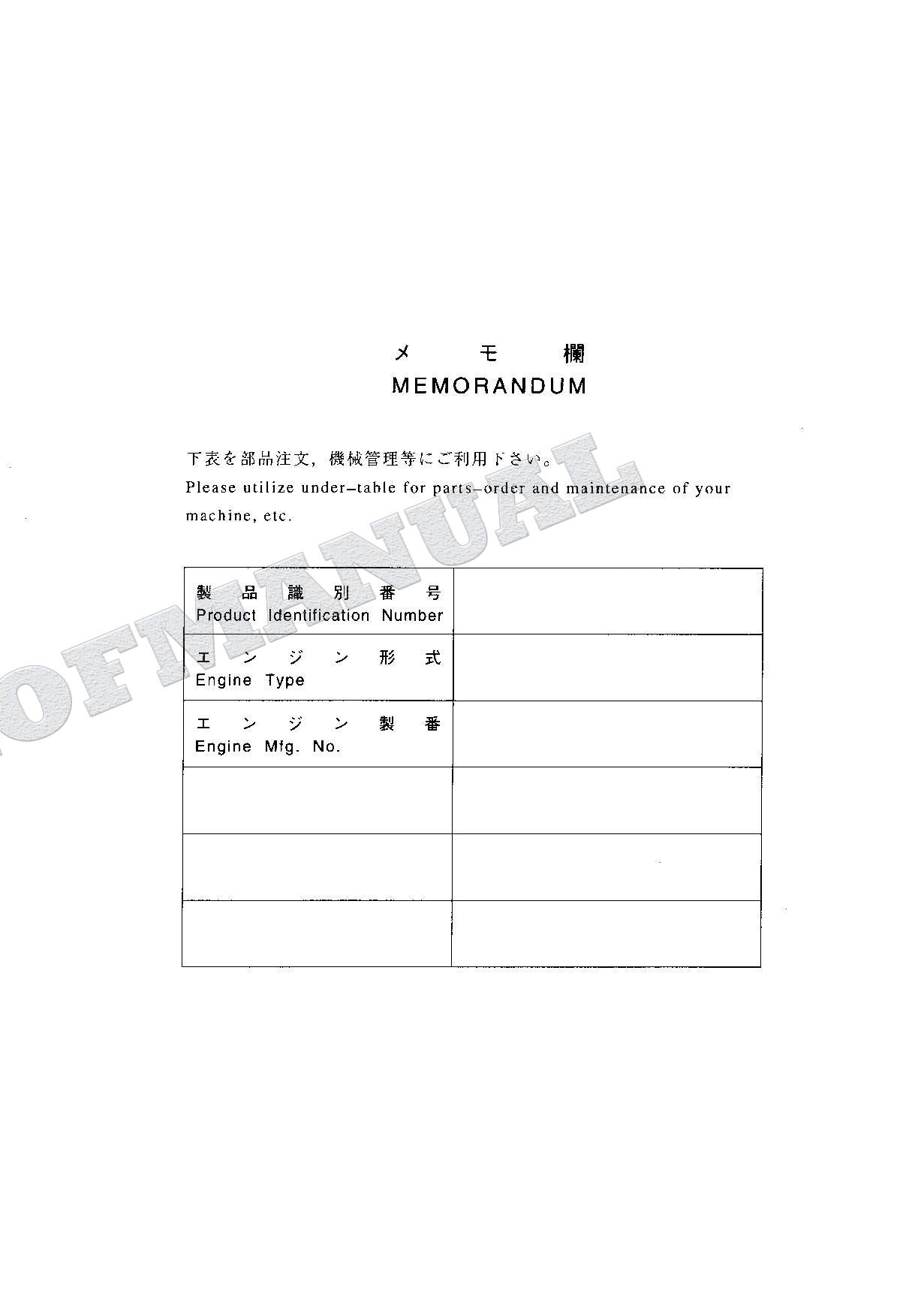 HITACHI EX120-5 EX130H-5 Excavator Parts Catalog Manual