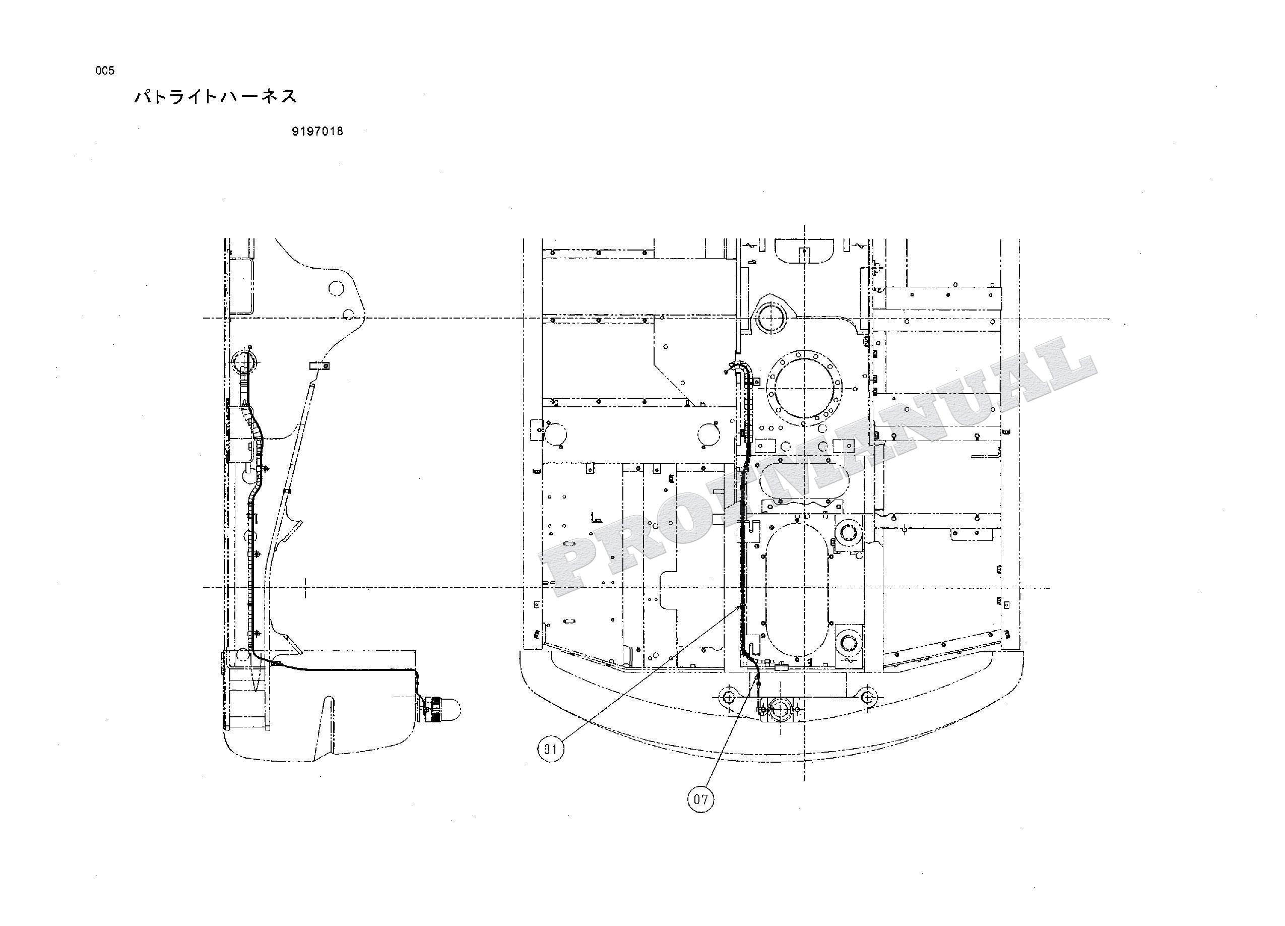 HITACHI ZAXIS ZX110 ZX110M ZX110-E ML Clane Excavator Parts Catalog Manual