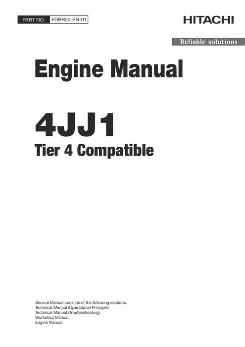 MANUAL DE SERVICIO DEL MOTOR HITACHI 4JJ1 EDBR50EN01