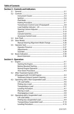JLG 3614RS 4017RS Telehandler Maintenance Operation Operators Manual 31211571