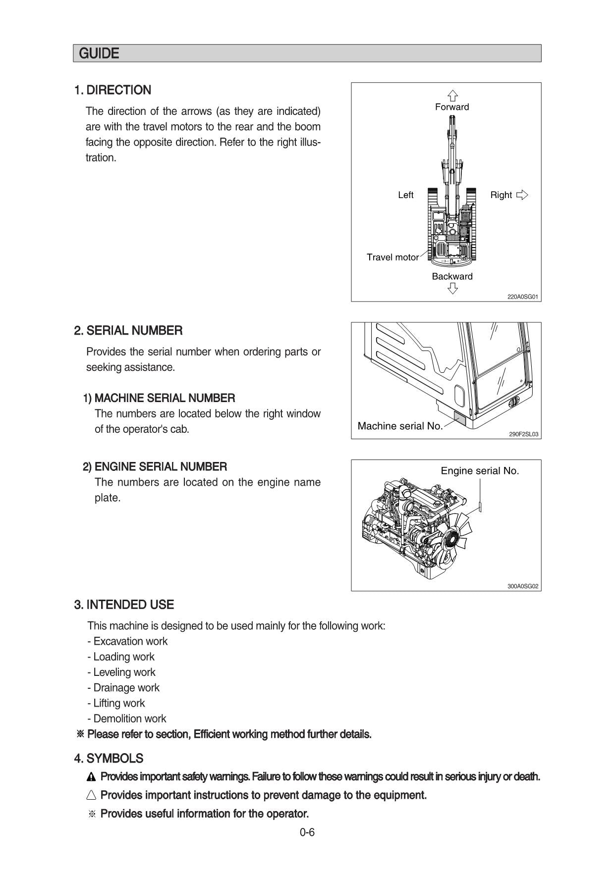Hyundai HX220A L CRAWLER EXCAVATOR Operators Maintenance Manual
