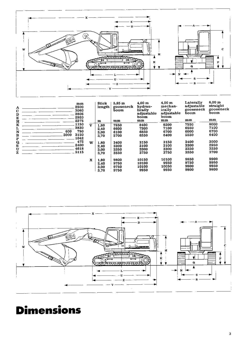 Liebherr R924 Litronic Excavator Operators manual serial 6001