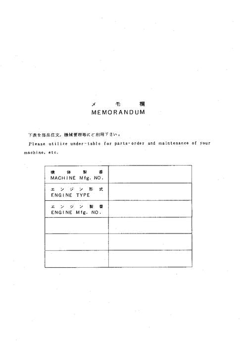 Manual del catálogo de piezas de la excavadora Hitachi EX45-2