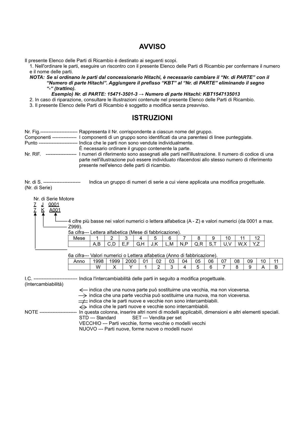 Hitachi D1105-EKB-HFM-1 D1105-EKB-HFM-2 Engine Wheel Loader Parts Catalog Manual