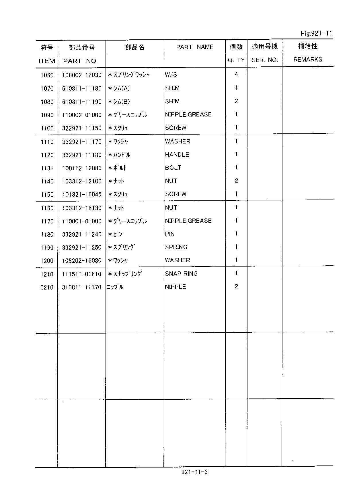 Hitachi LX15-7 LX20-7 LX30-7 LX40-7 LX50-7 Wheel Loader Parts Catalog Manual