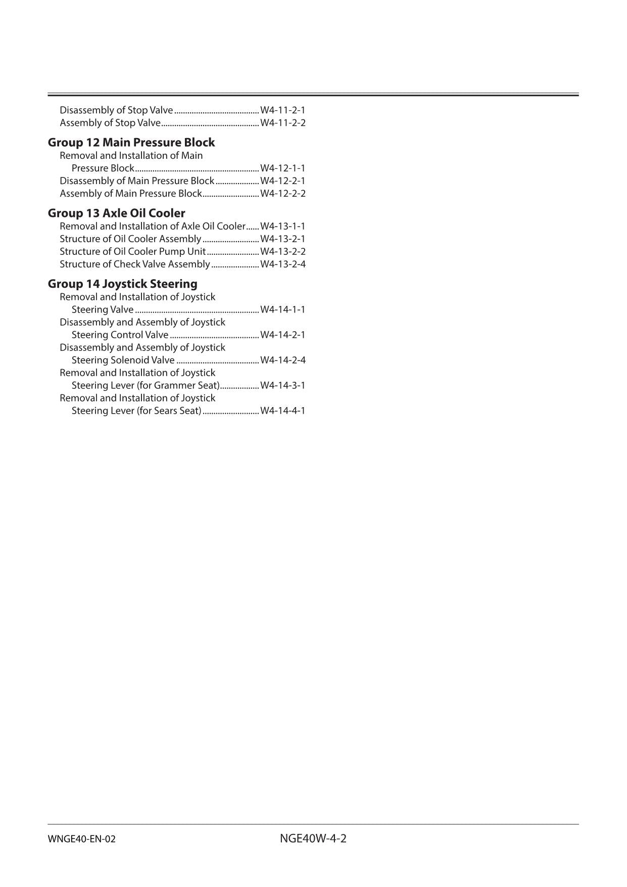 Hitachi ZW330-6 Wheel Loader Workshop Manual