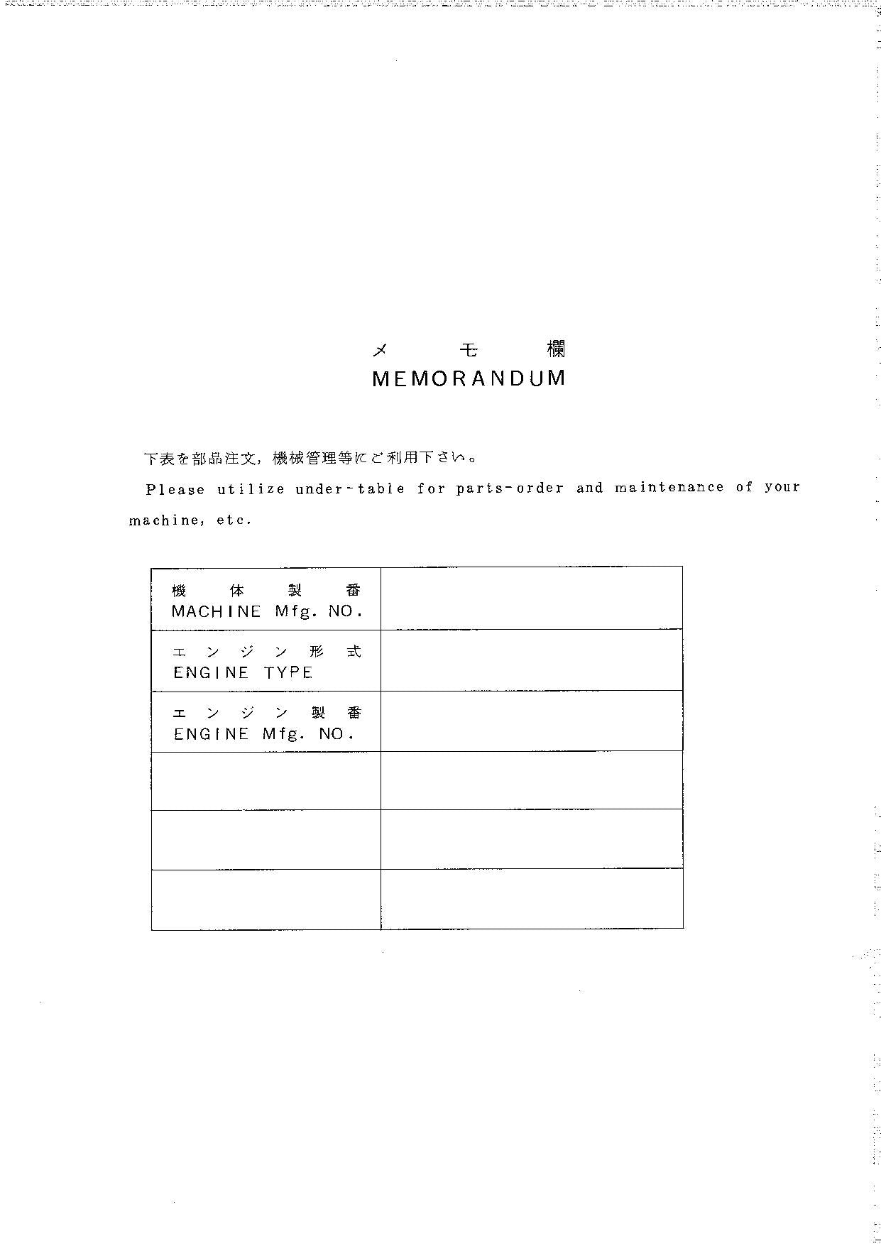 Hitachi LX70-2 LX70SSS-2C Wheel Loader Parts Catalog Manual SN 02003-up