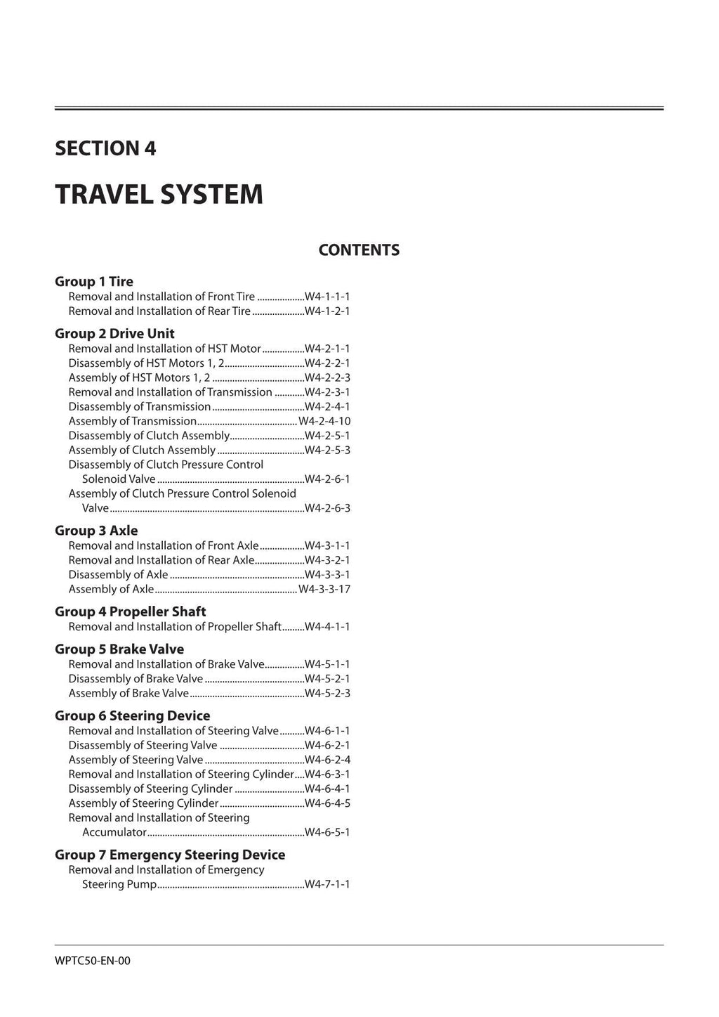 Hitachi ZW150-6 Wheel Loader Workshop Manual
