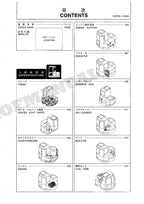HITACHI ZAXIS ZX75UR Excavator Parts Catalog Manual