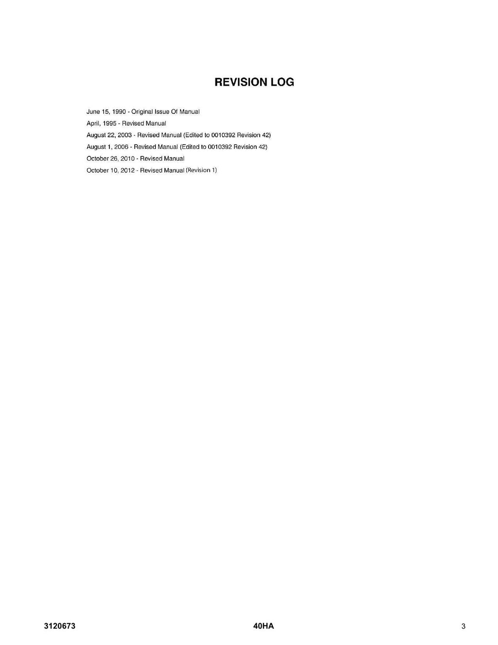 Manual del catálogo de piezas del elevador de pluma JLG 40HA 3120673