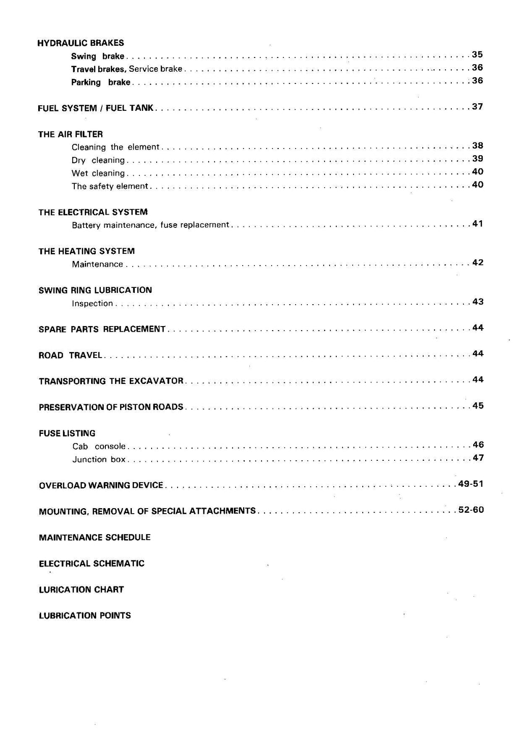 Liebherr A900 B Excavator  Operators manual