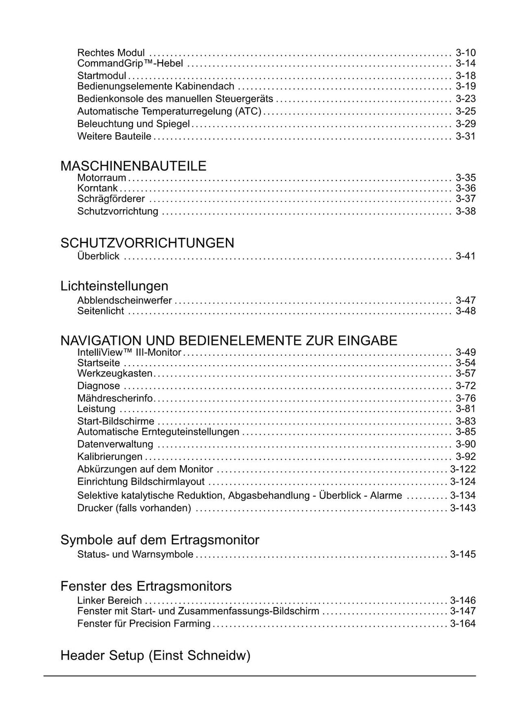 New Holland CX5080 CX5090 CX5090 Laterale Mähdrescher Betriebsanleitung Ab 1900