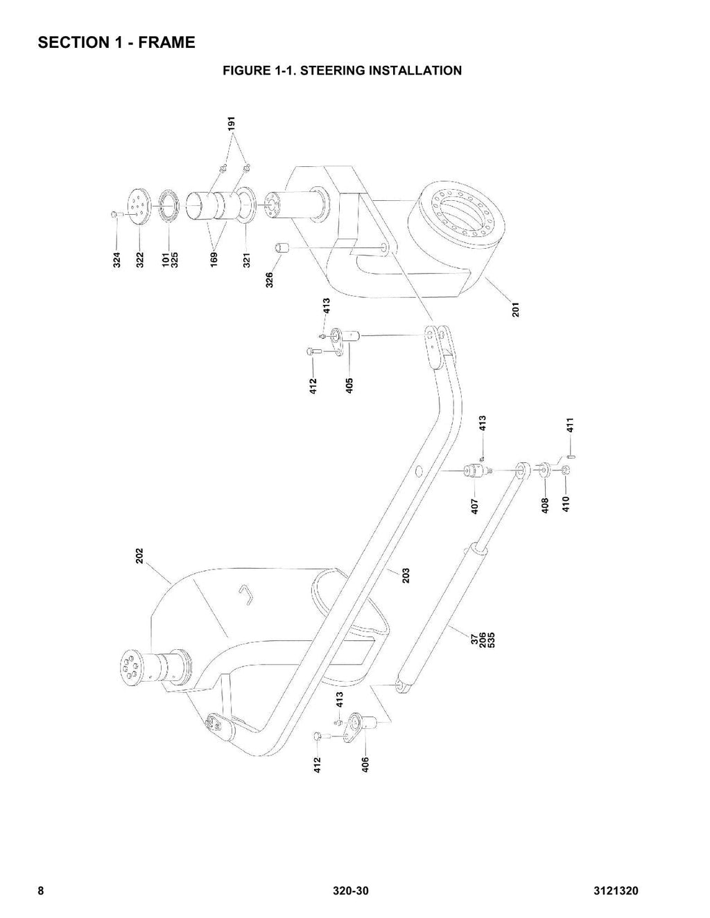 LIFTLUX 320-30 Scissor Lift Parts Catalog Manual
