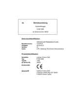 Liebherr R960 SME Hydraulikbagger Betriebsanleitung ser 35629