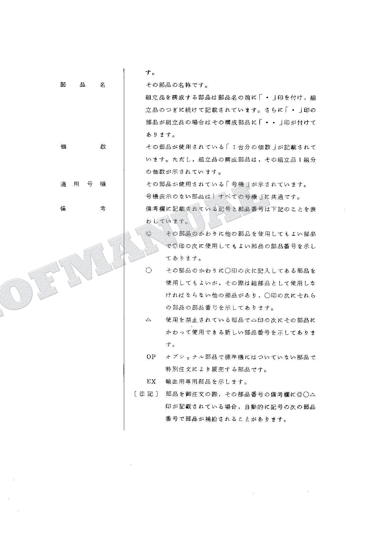 HITACHI UH025 Excavator Parts Catalog Manual