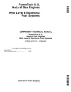 John Deere PowerTech 8.1L Natural Gas Engine Fuel System REPAIR SERVICE MANUAL