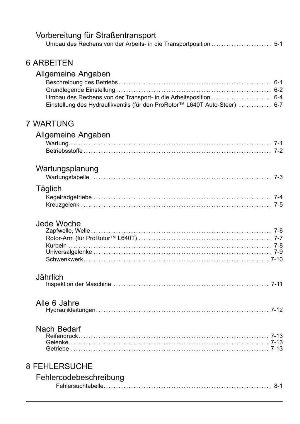 New Holland PROROTOR L640T L640T AUTO STEER Drehrechen Betriebsanleitung