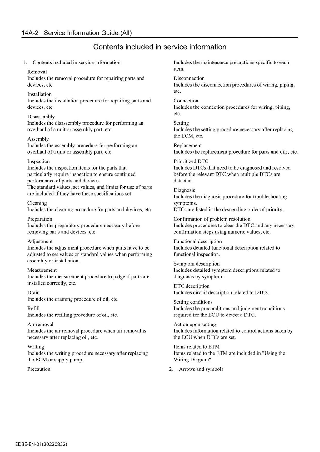 HITACHI 4JJ1 Interim Tier 4 Compatible Engine Technical Service Manual