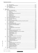 Liebherr R944 C Tunnel Excavator Operators manual serial 19695