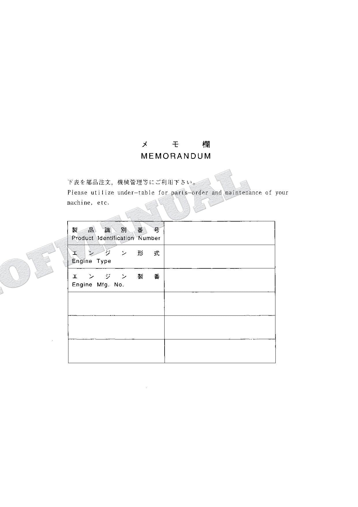 HITACHI EX100-5 EX100M-5 EX110M-5 EX100-5E Excavator Parts Catalog Manual