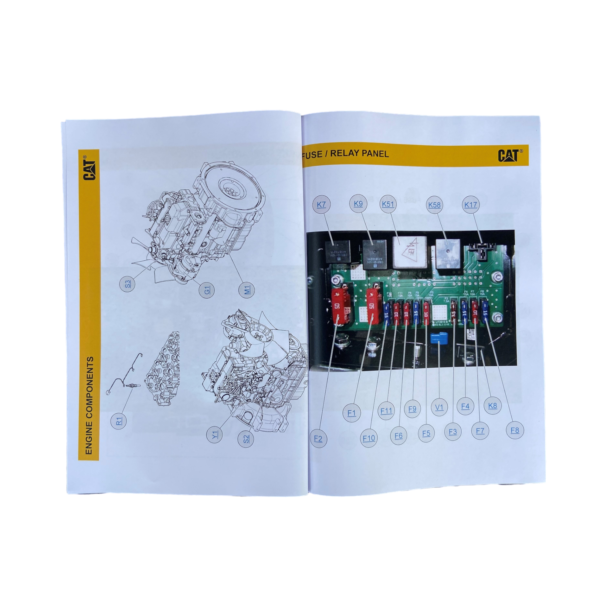 Manual de servicio del esquema hidráulico de la excavadora Caterpillar 307 ser ZGC3000-UP