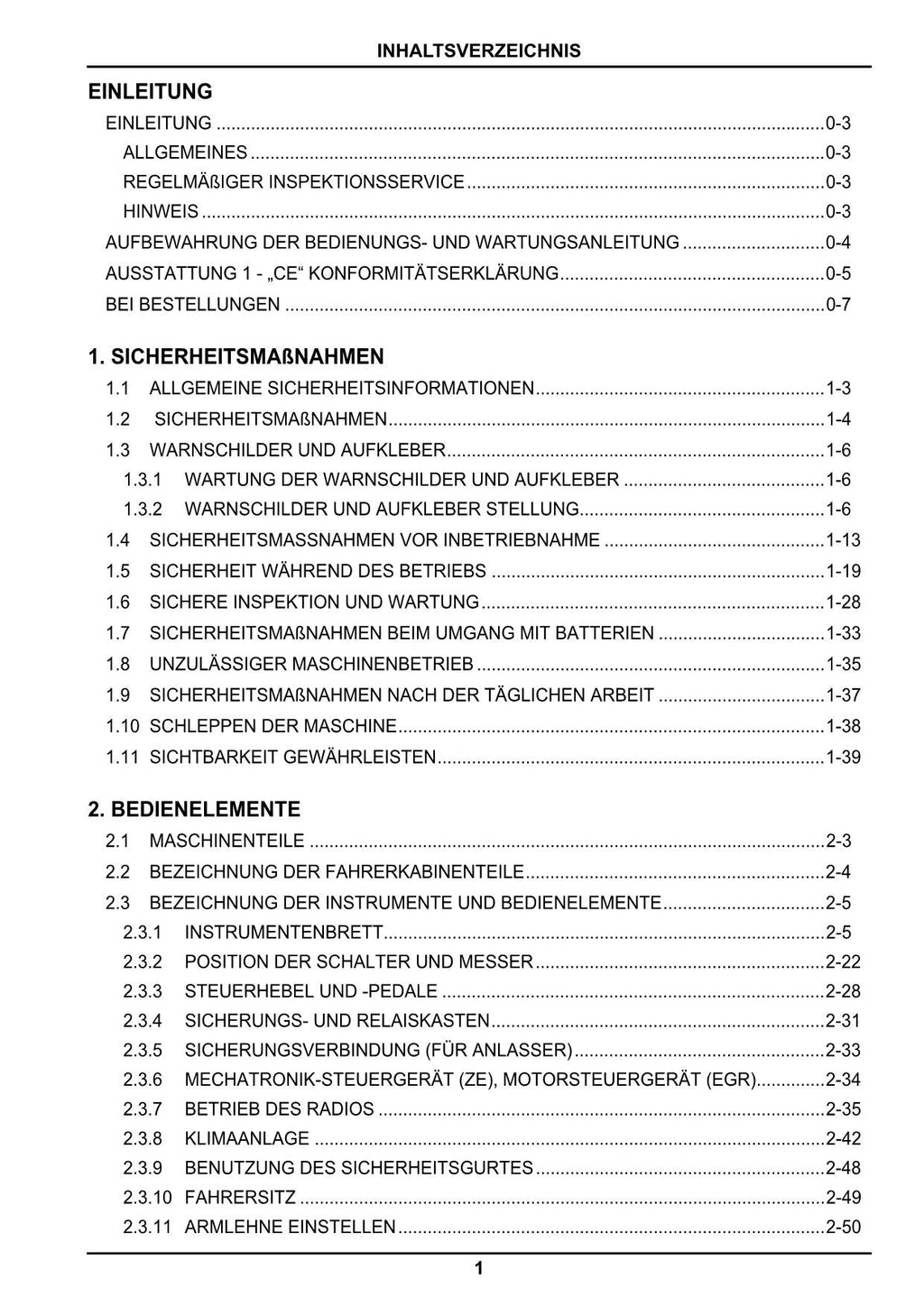 New Holland E135BSR Bagger Betriebsanleitung