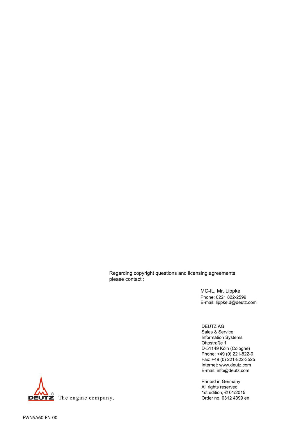 Hitachi TCD3.6L4 Tier 4 Compatible Wheel Loader Engine Manual Workshop Manual